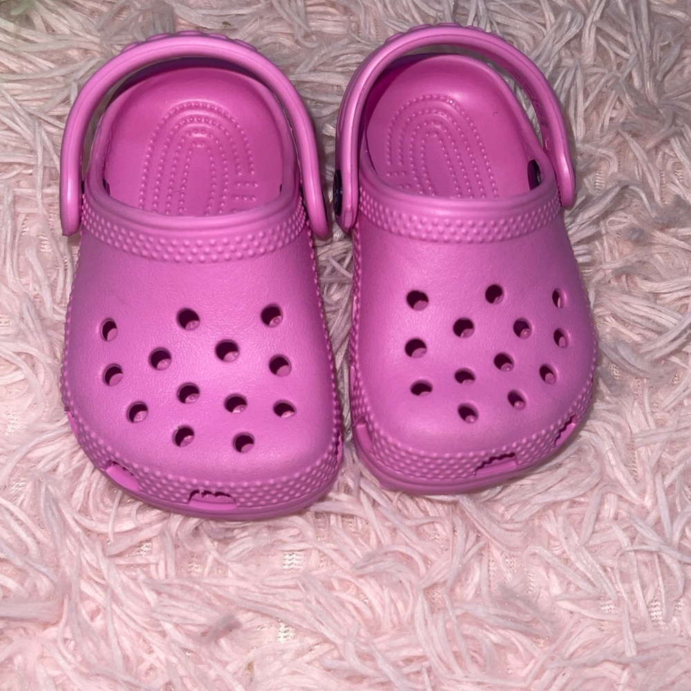 CROCS Kids Vibrant Pink Sandals